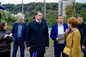 В Кудепсте начнётся строительство детского спортивного комплекса и парка В Кудепсте начнётся строительство детского спортивного комплекса и парка - Фото