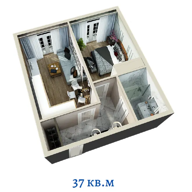 В ЖК "Меркато" Сочи у ваших ног - самые шикарные виды в городе! #2