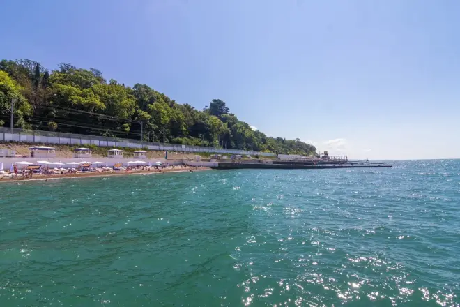 Мацеста - здравница курорта в зеленой долине между горами и морем #1