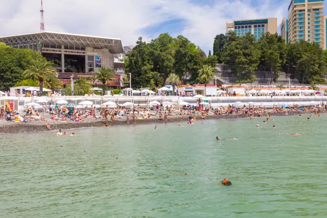 Топ-5 бесплатных пляжей в Сочи #2