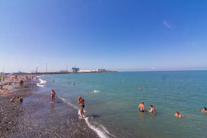 Топ-5 бесплатных пляжей в Сочи #2