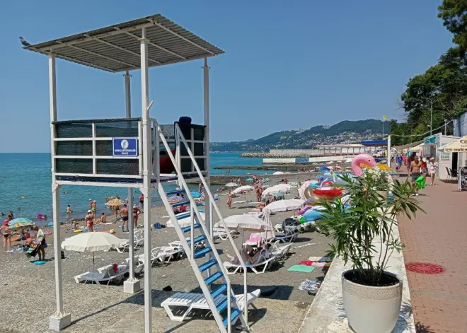 Топ-5 бесплатных пляжей в Сочи #2