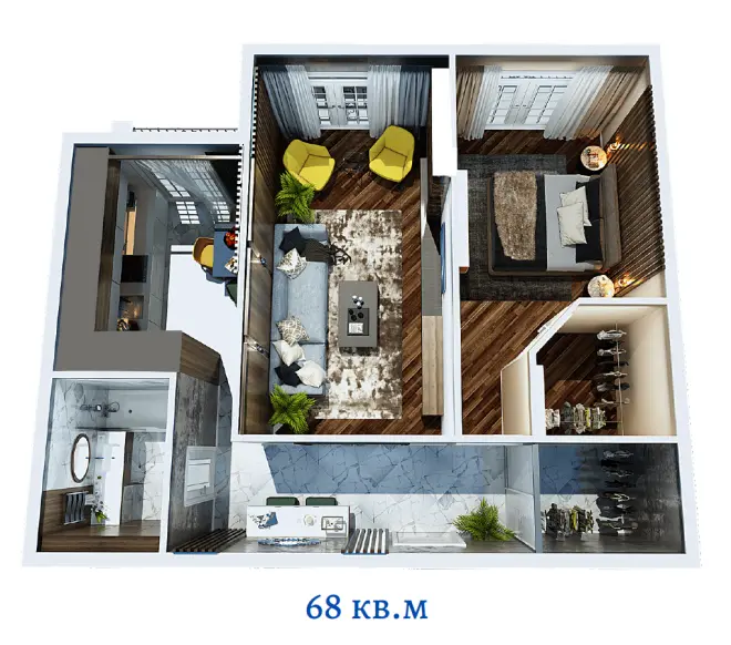 В ЖК "Меркато" Сочи у ваших ног - самые шикарные виды в городе! #5