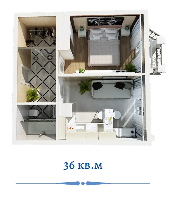 В ЖК "Меркато" Сочи у ваших ног - самые шикарные виды в городе! #1