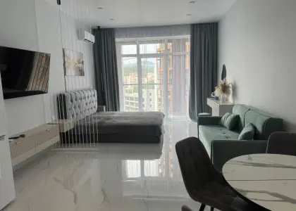 Студия, 37 м² - фото 1