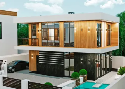 Стильная вилла 148 м2 у моря в Адлере - фото 1