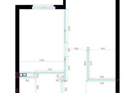 2-комнатная квартира, 39 м² - фото 1