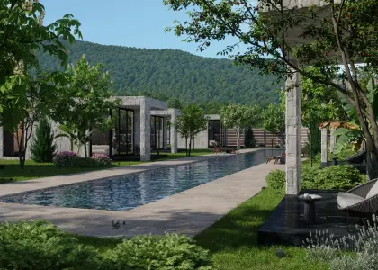 Дом в коттеджном городке, 41.7 м² - фото 1