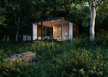 Дом в коттеджном городке, 33 м² - фото 1