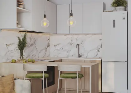 2-комнатная квартира, 42.8 м² - фото 1