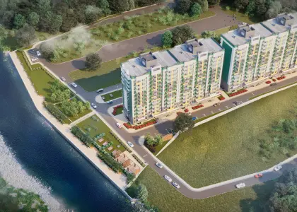 1-комнатная квартира, 29.6 м² - фото 1