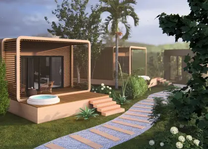 Глэмпинг, 34 м² - фото 1