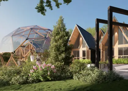 Глэмпинг, 62 м² - фото 1