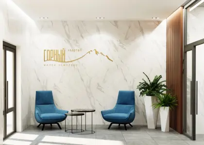 Студия, 61.7 м² - фото 1