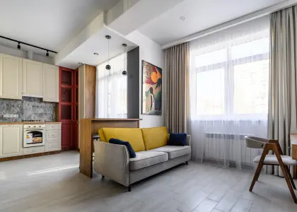 1-комнатная квартира, 35 м² - фото 1