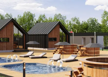 Глэмпинг, 40 м² - фото 1