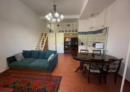 Двухуровневая студия 34 м2 - фото 1