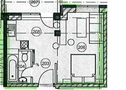 1-комнатная квартира, 34 м² - фото 1