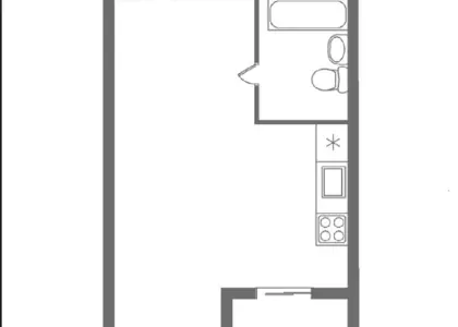 Студия, 21.5 м² - фото 1