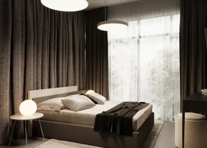 1-комнатная квартира, 46 м² - фото 1