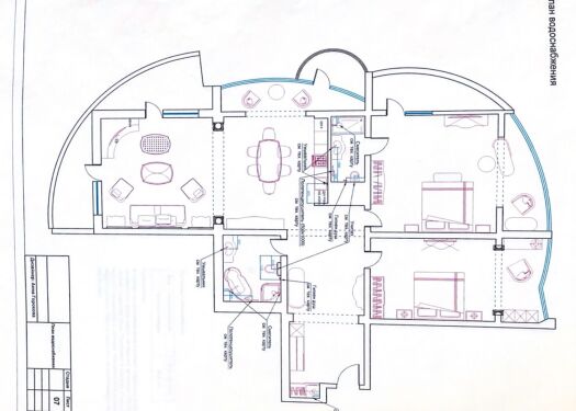 3-комнатная квартира, 200 м² - фото 1